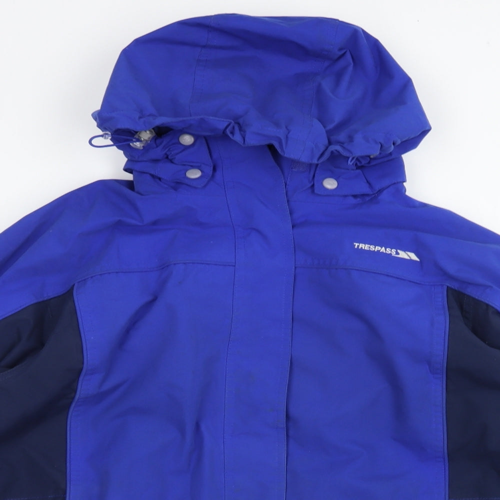 Trespass Mens Blue   Windbreaker Jacket Size XL  Zip