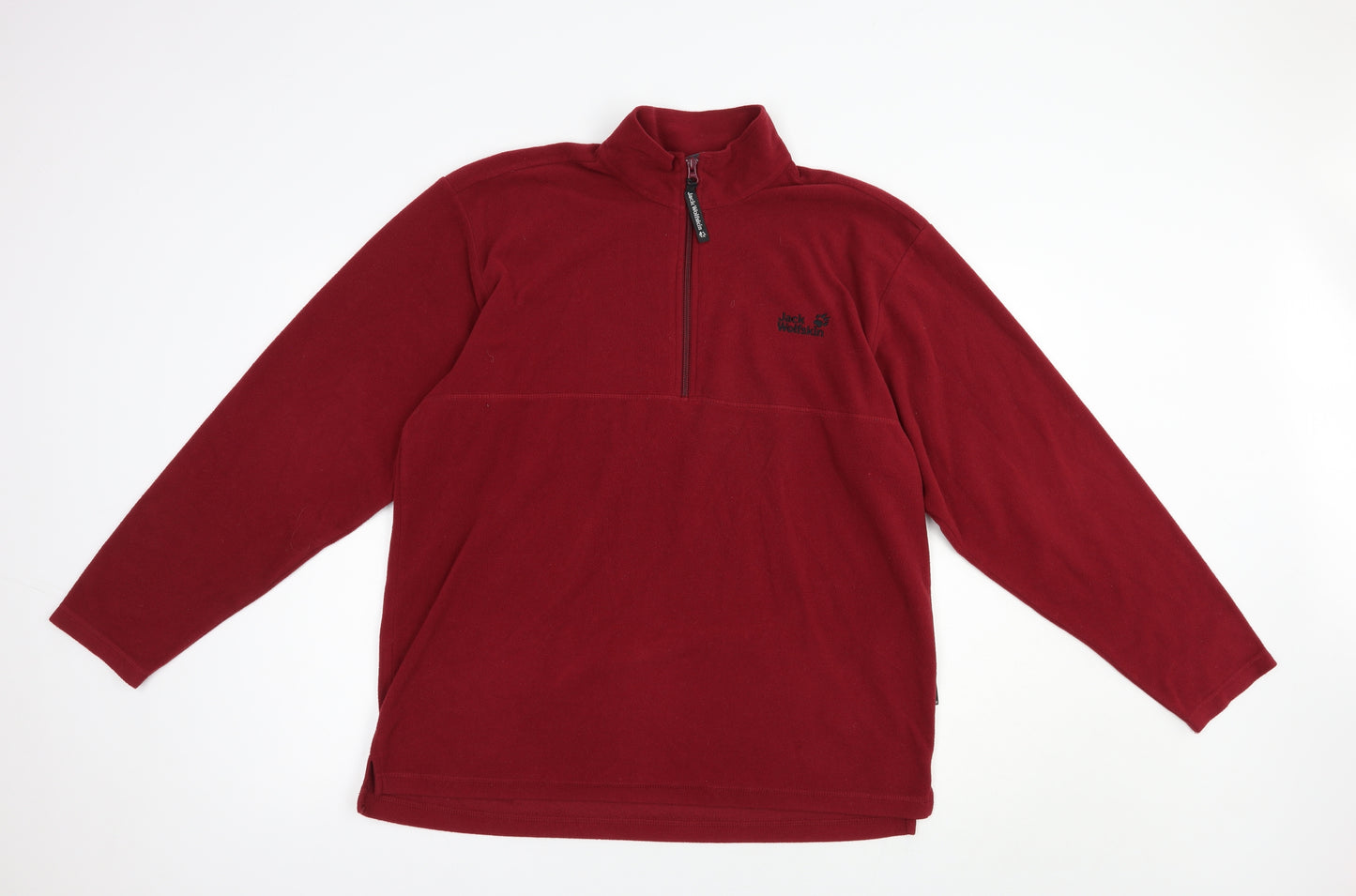 Jack Wolfskin Mens Red  Polyester Pullover Sweatshirt Size L