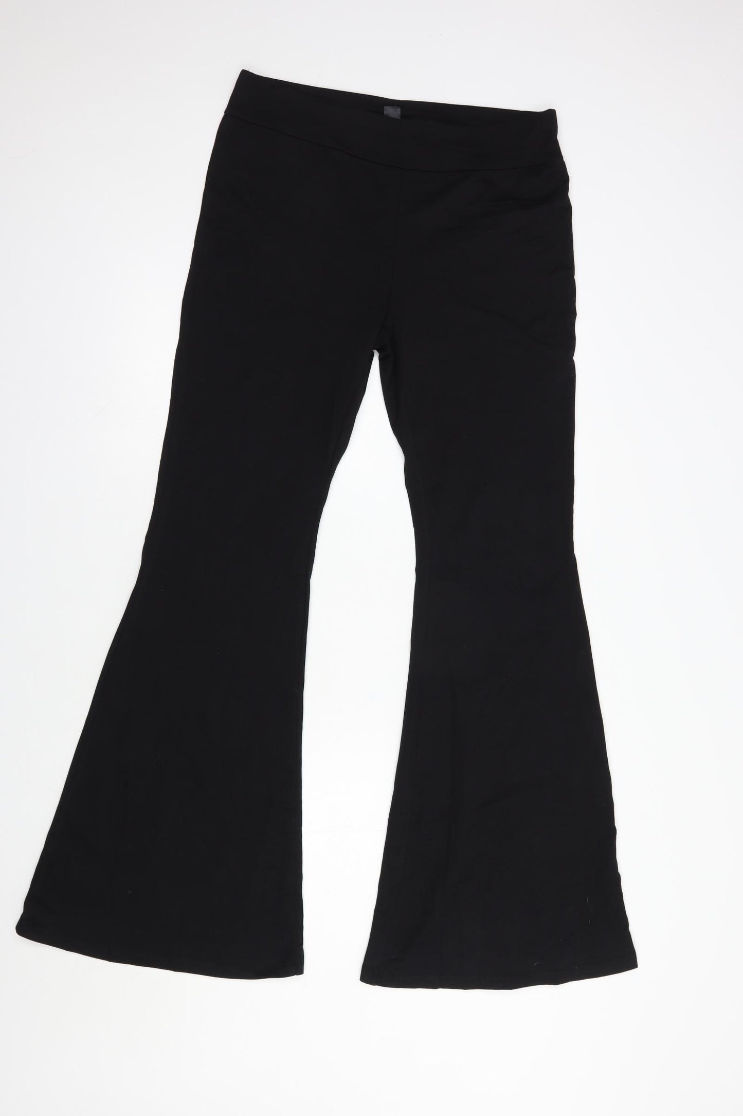 SheIn Womens Black  Cotton Jegging Leggings Size XL L33 in   - Flared