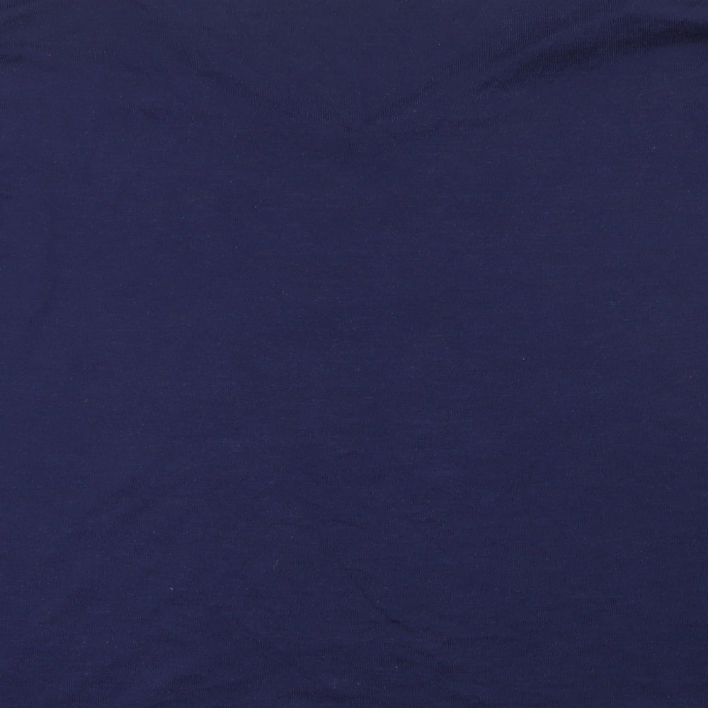 Papaya Womens Blue  Viscose Pullover Sweatshirt Size 20