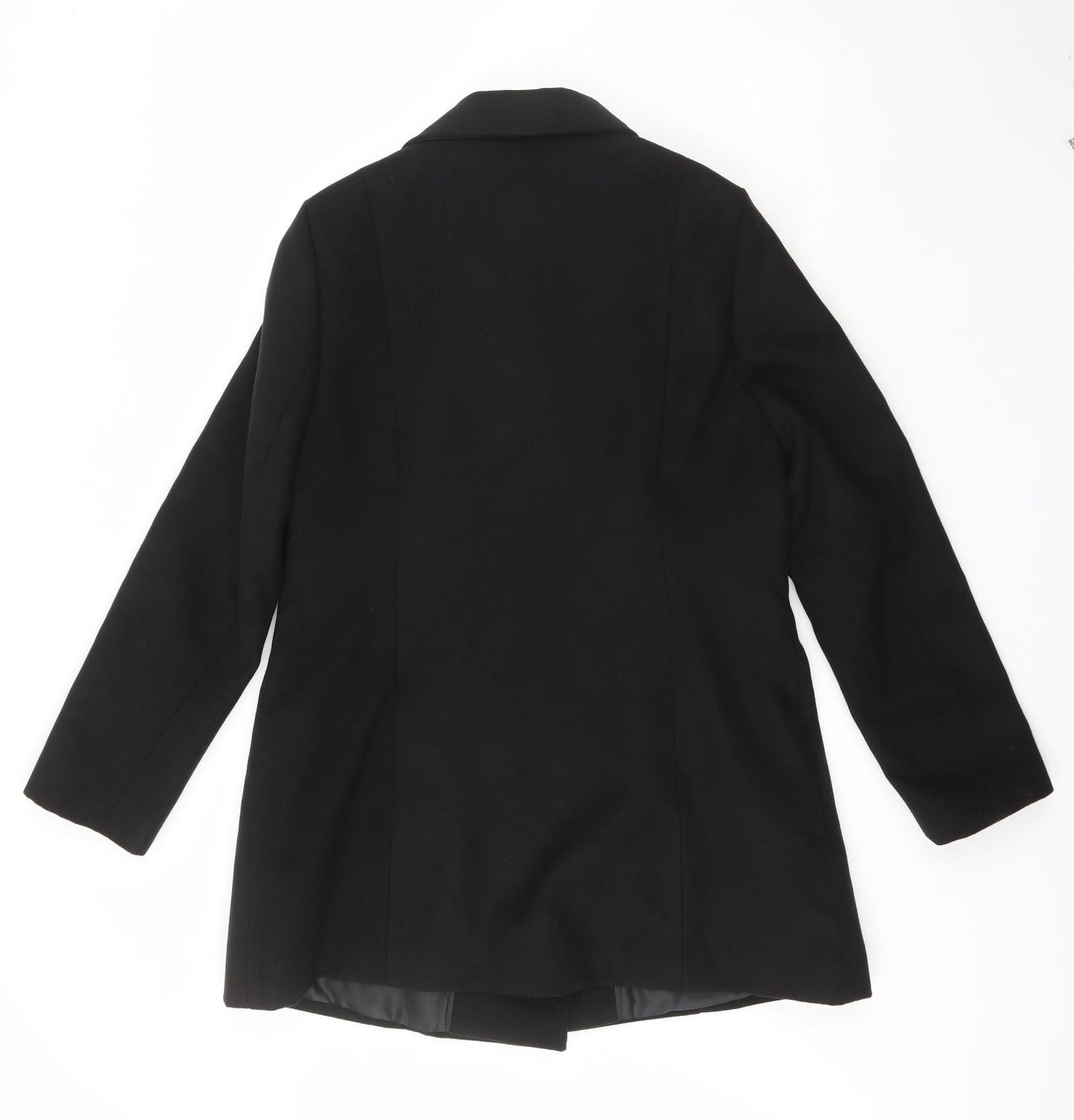 Peacocks Womens Black   Jacket Coat Size 14