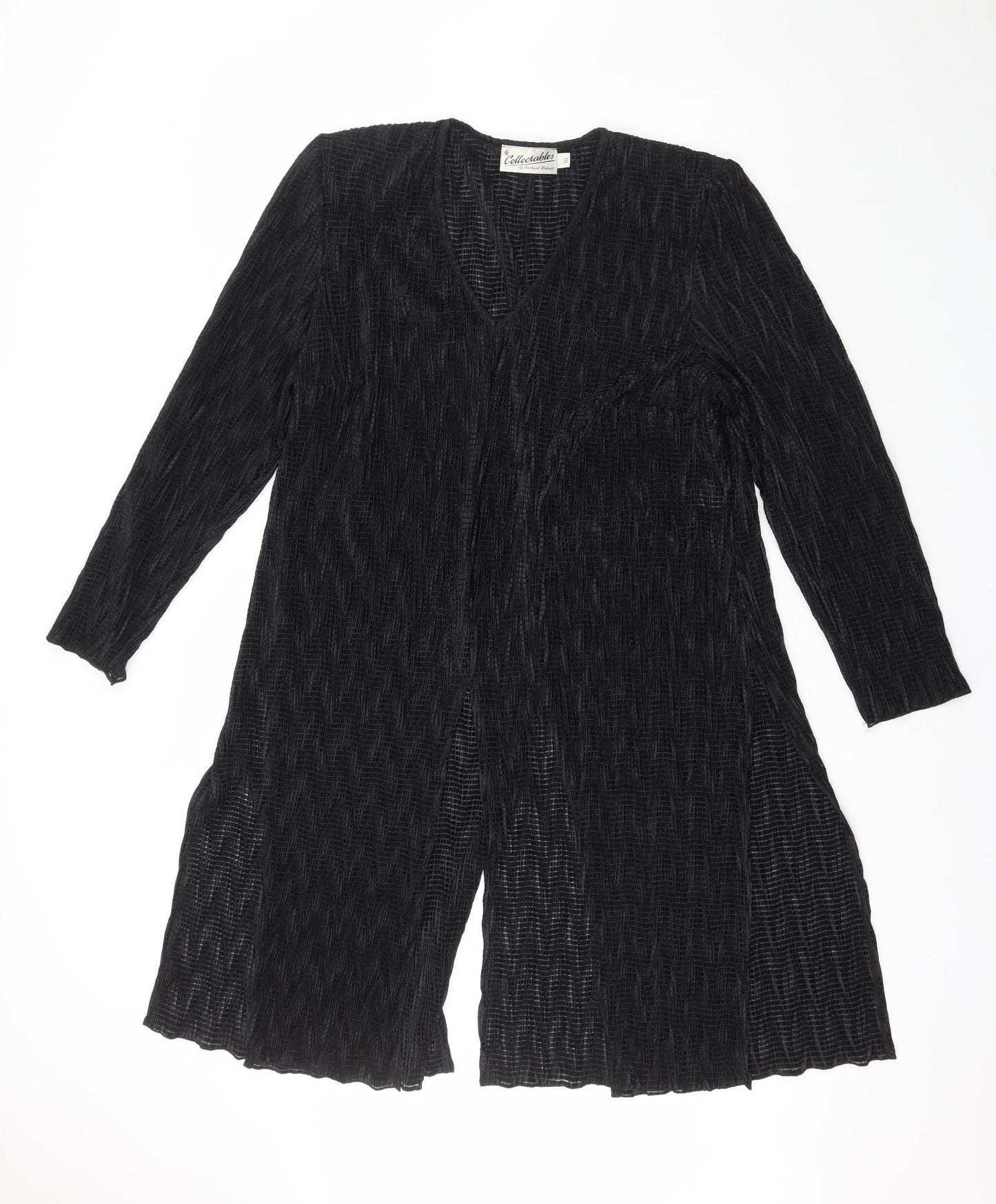 Collectables Womens Black  100% Polyester Playsuit One-Piece Size 18 L17 in