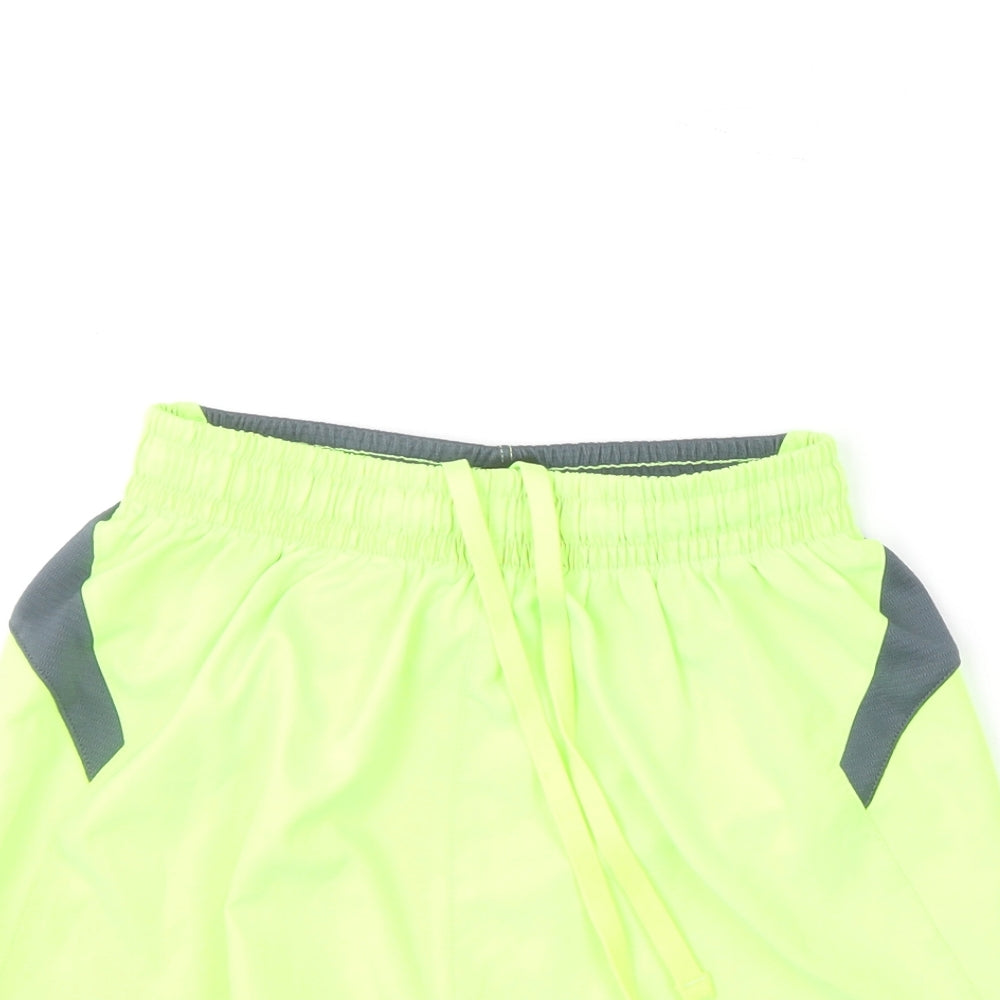 New Balance Boys Yellow  Polyester Sweat Shorts Size 9-10 Years  Regular  - Liverpool LFC