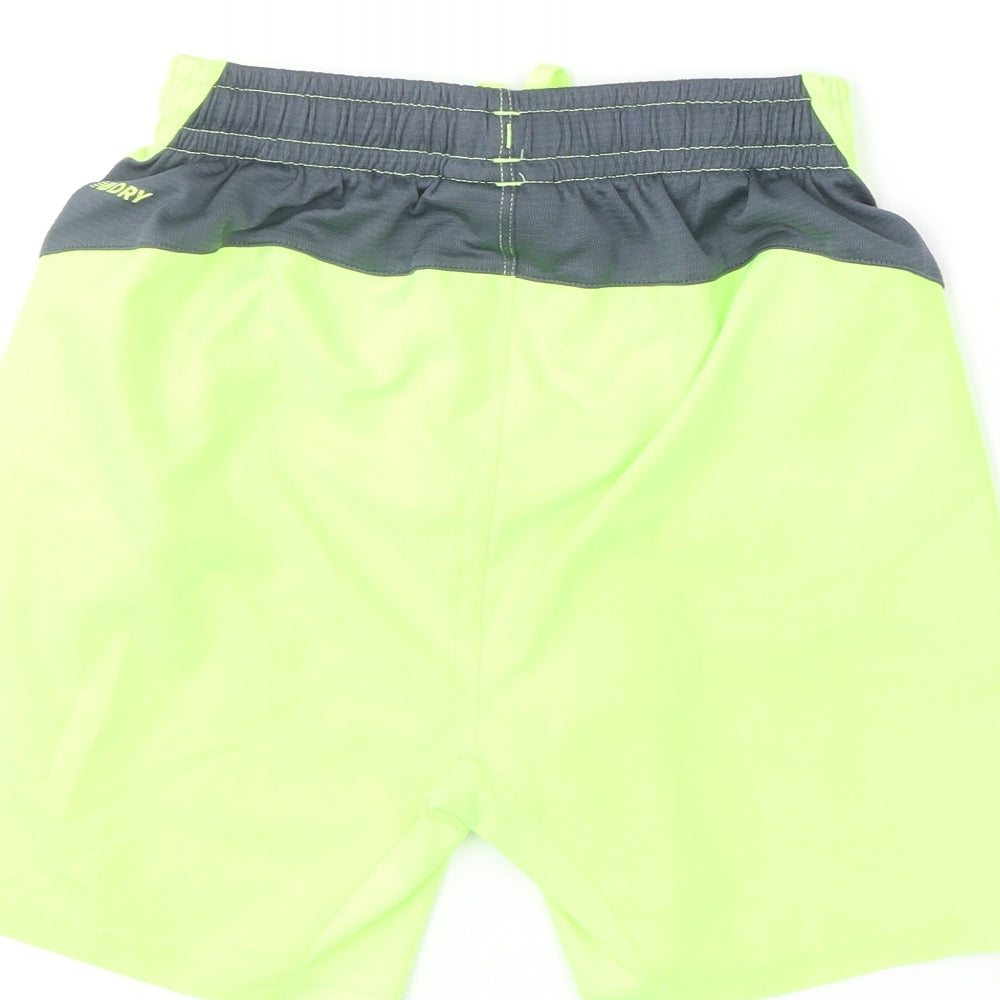 New Balance Boys Yellow  Polyester Sweat Shorts Size 9-10 Years  Regular  - Liverpool LFC