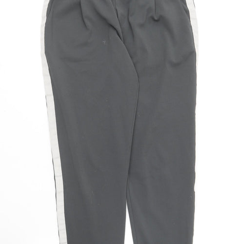 Fox Mens Grey  Polyester Jogger Trousers Size M L24 in Regular