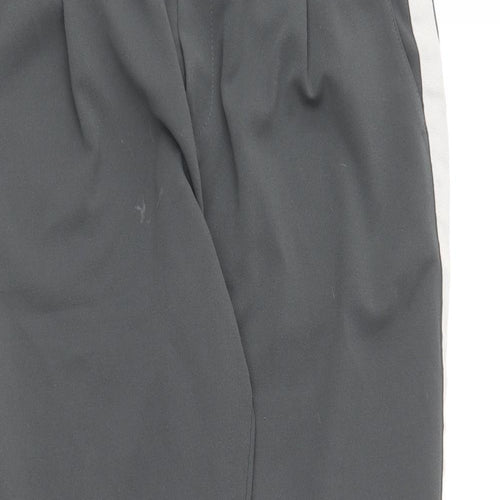 Fox Mens Grey  Polyester Jogger Trousers Size M L24 in Regular