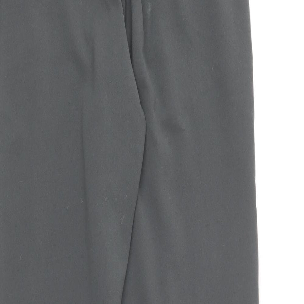 Fox Mens Grey  Polyester Jogger Trousers Size M L24 in Regular