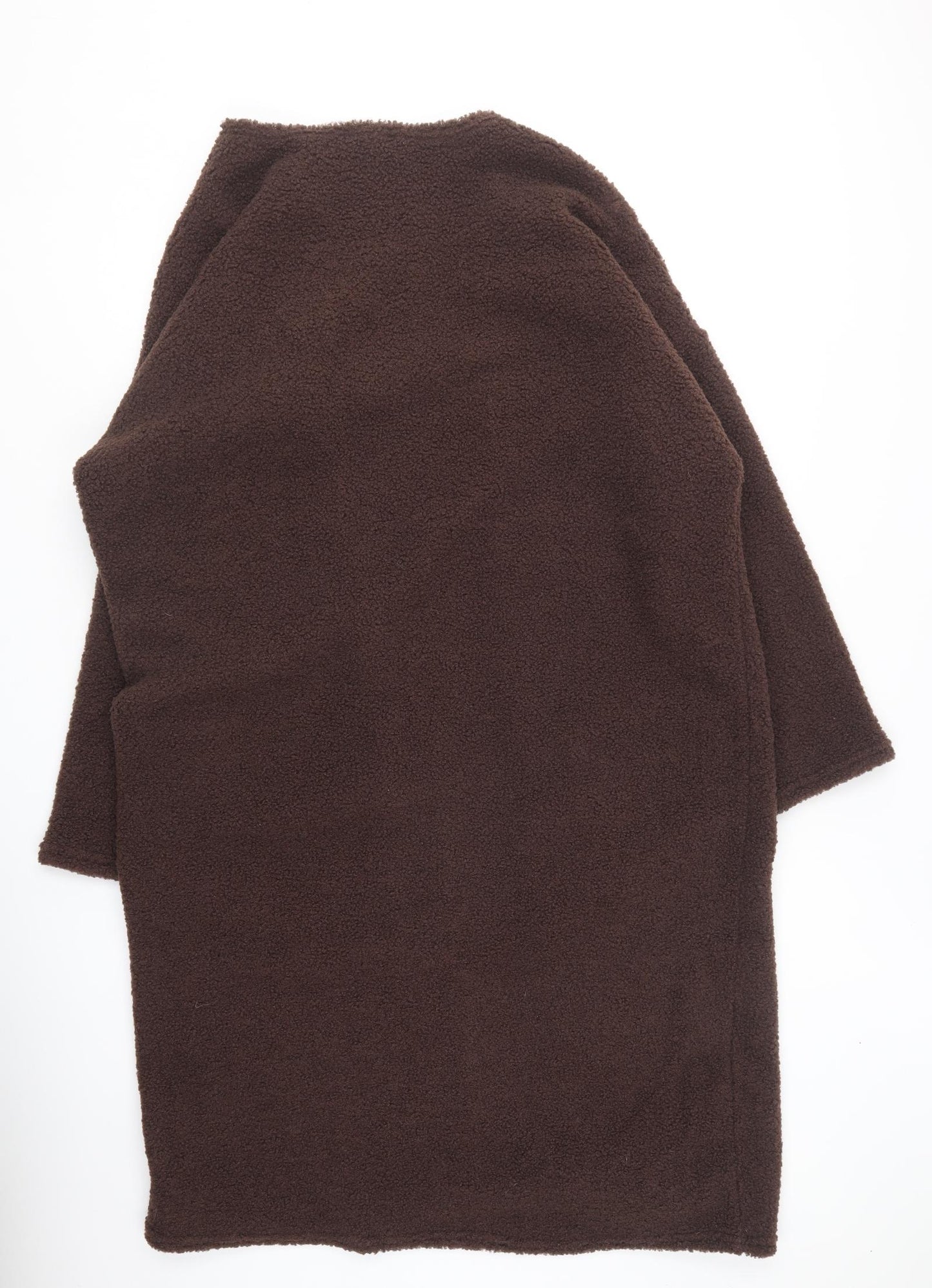 Pep & Co  Womens Brown V-Neck  Polyester Cardigan Jumper Size XL