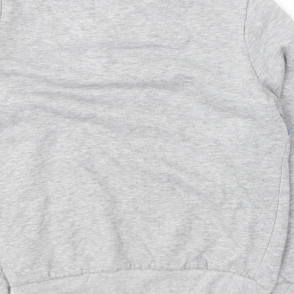 F&F Boys Grey  Cotton Pullover Sweatshirt Size 8-9 Years   - Play Station