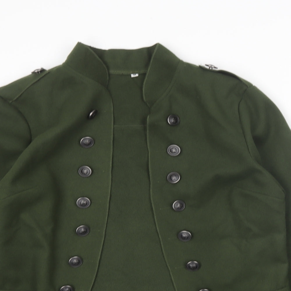 Preworn Womens Green   Jacket Blazer Size M