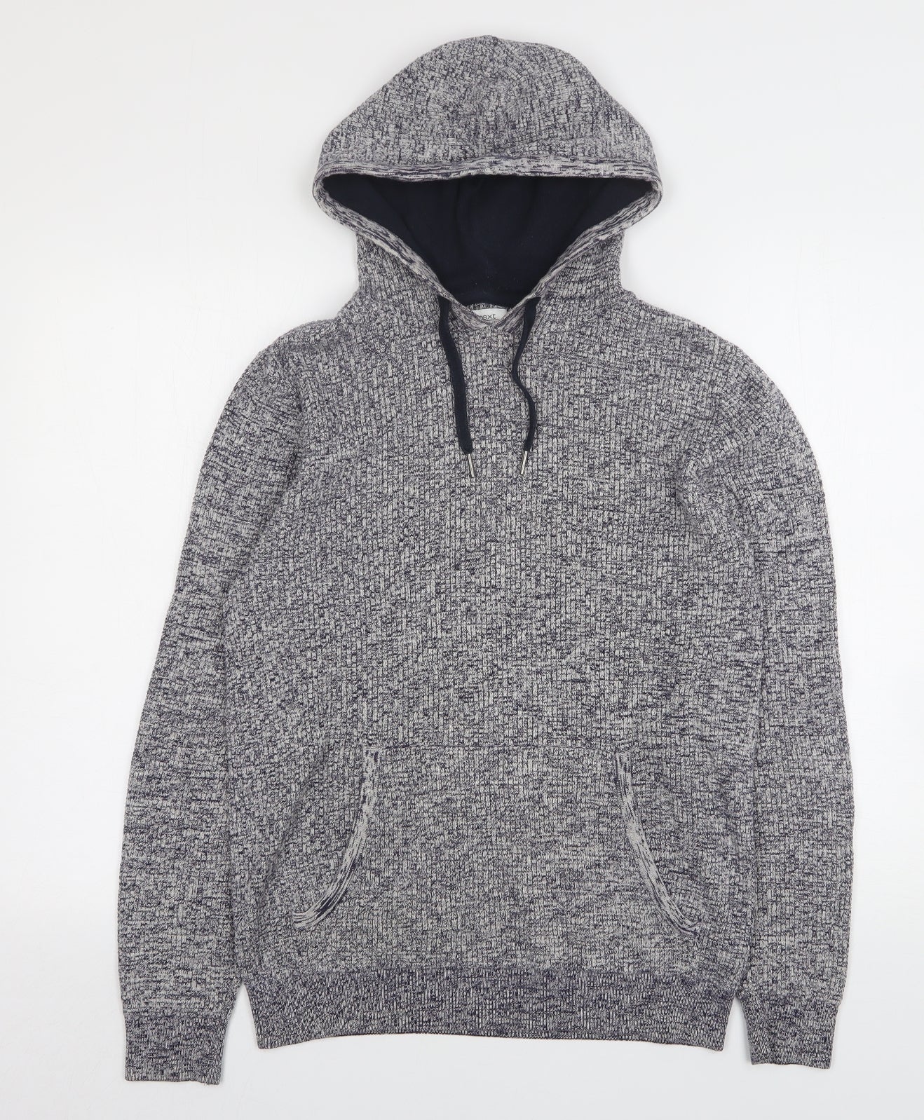 NEXT Mens Blue  Cotton Pullover Hoodie Size M