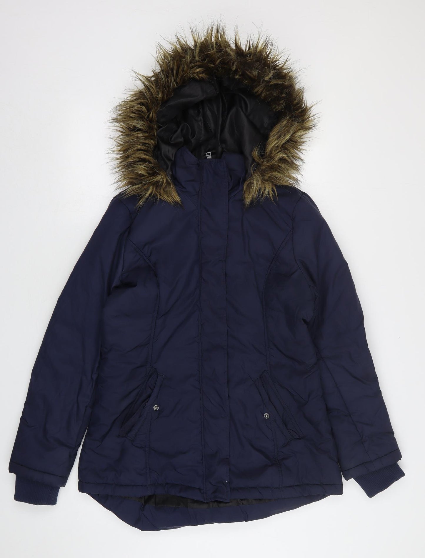Only Womens Blue   Parka Coat Size L