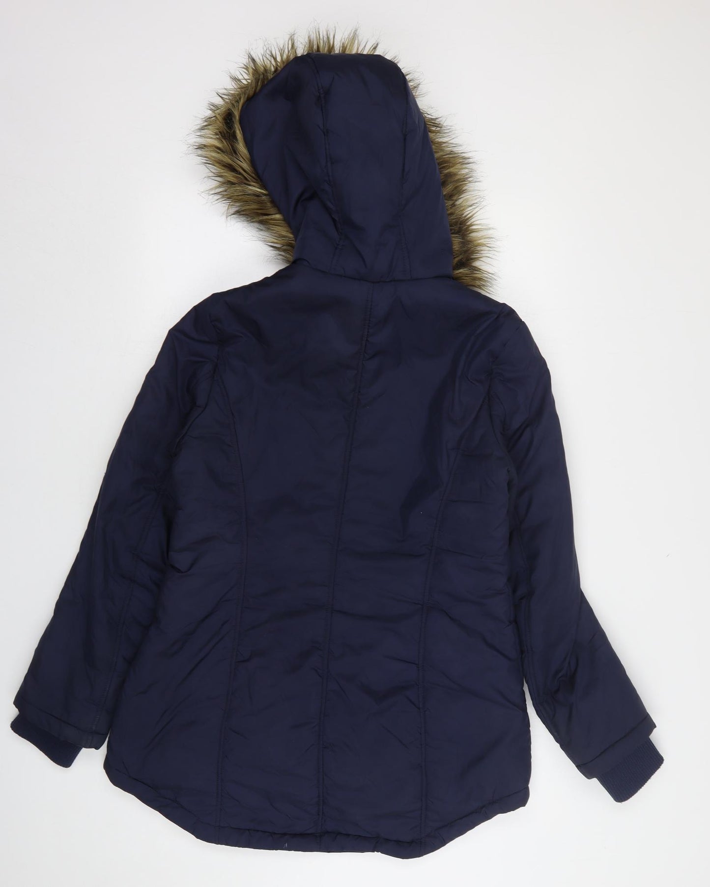 Only Womens Blue   Parka Coat Size L