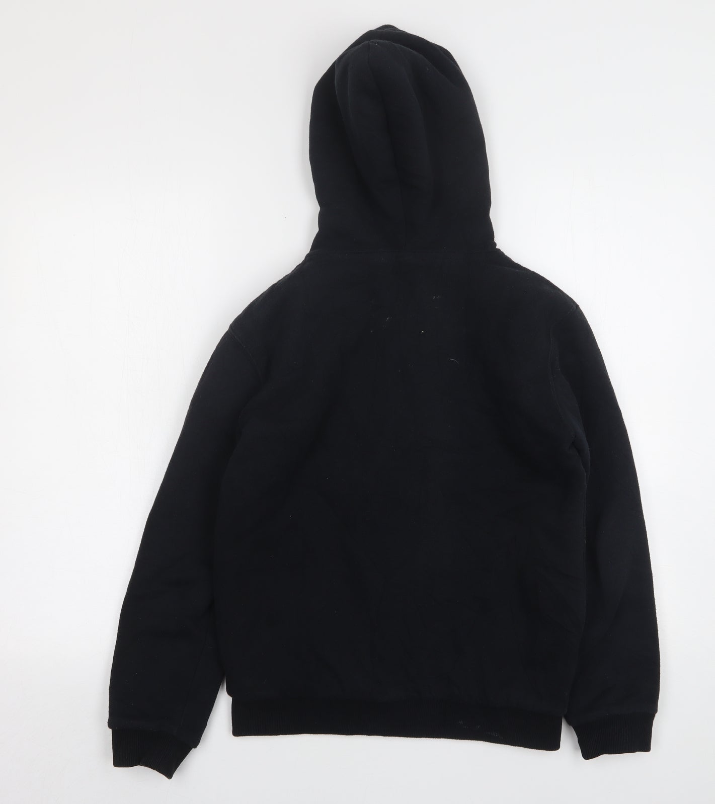 Quicksilver  Womens Black  Cotton Full Zip Hoodie Size M