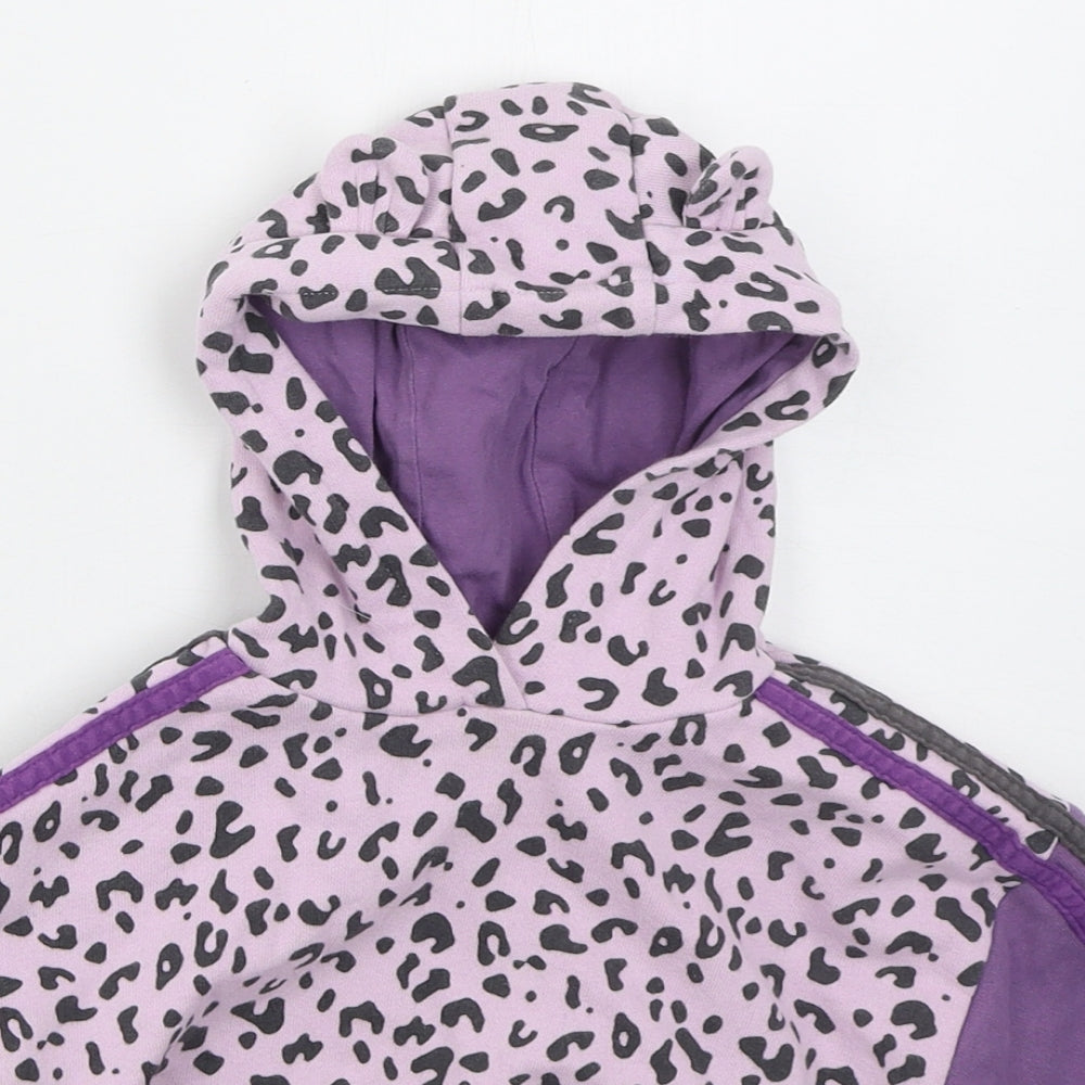 NEXT Girls Purple Animal Print  Jacket  Size 12-18 Months   Pullover - Hoodie
