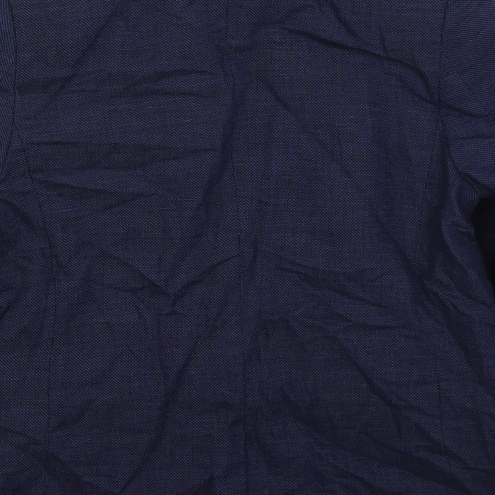 H&M Boys Blue   Jacket Blazer Size 8 Years  Button