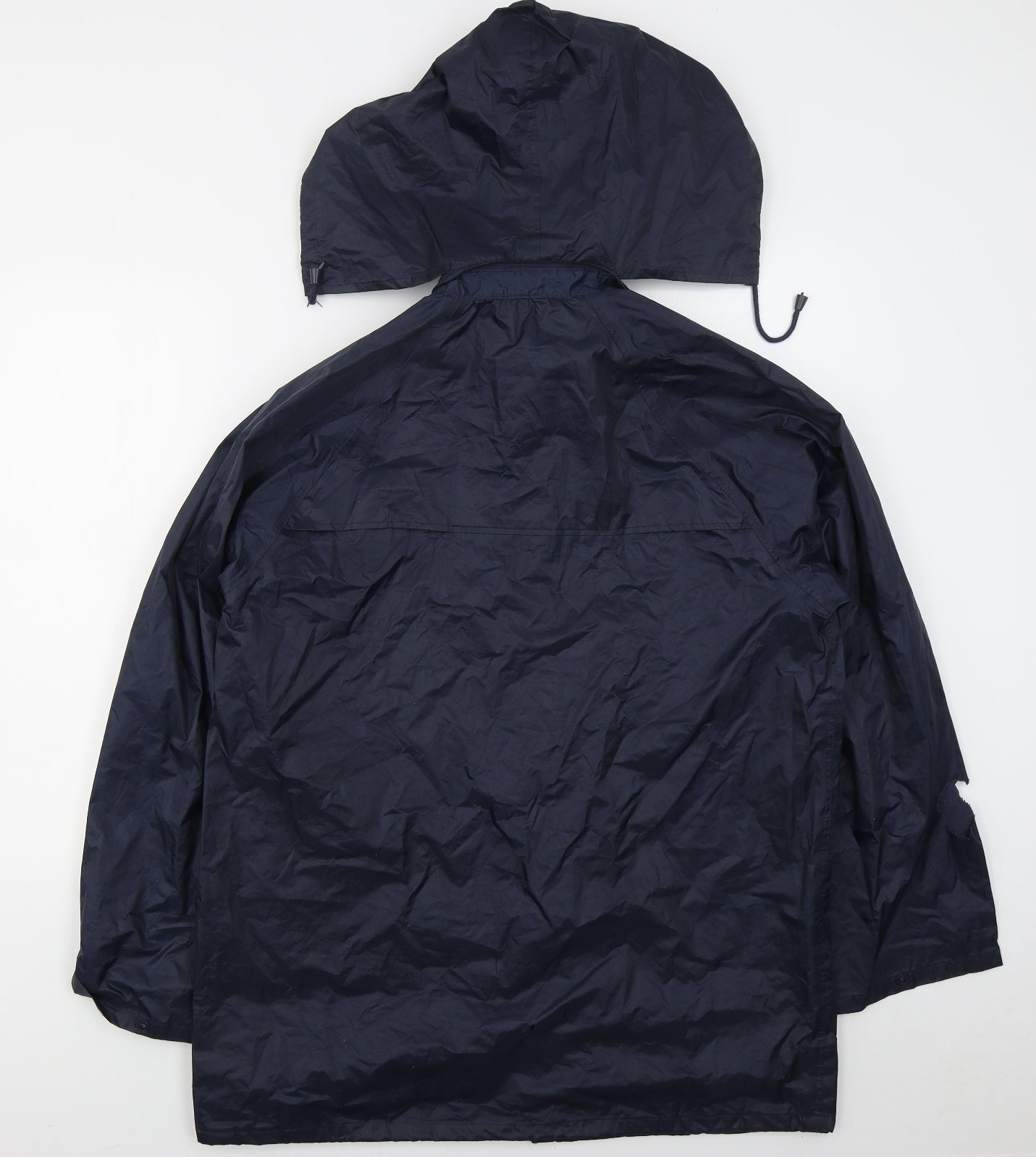 Arco Essentials Mens Blue   Rain Coat Coat Size M  Zip