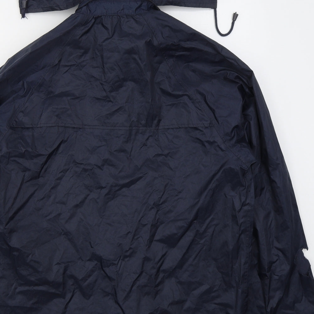 Arco Essentials Mens Blue   Rain Coat Coat Size M  Zip
