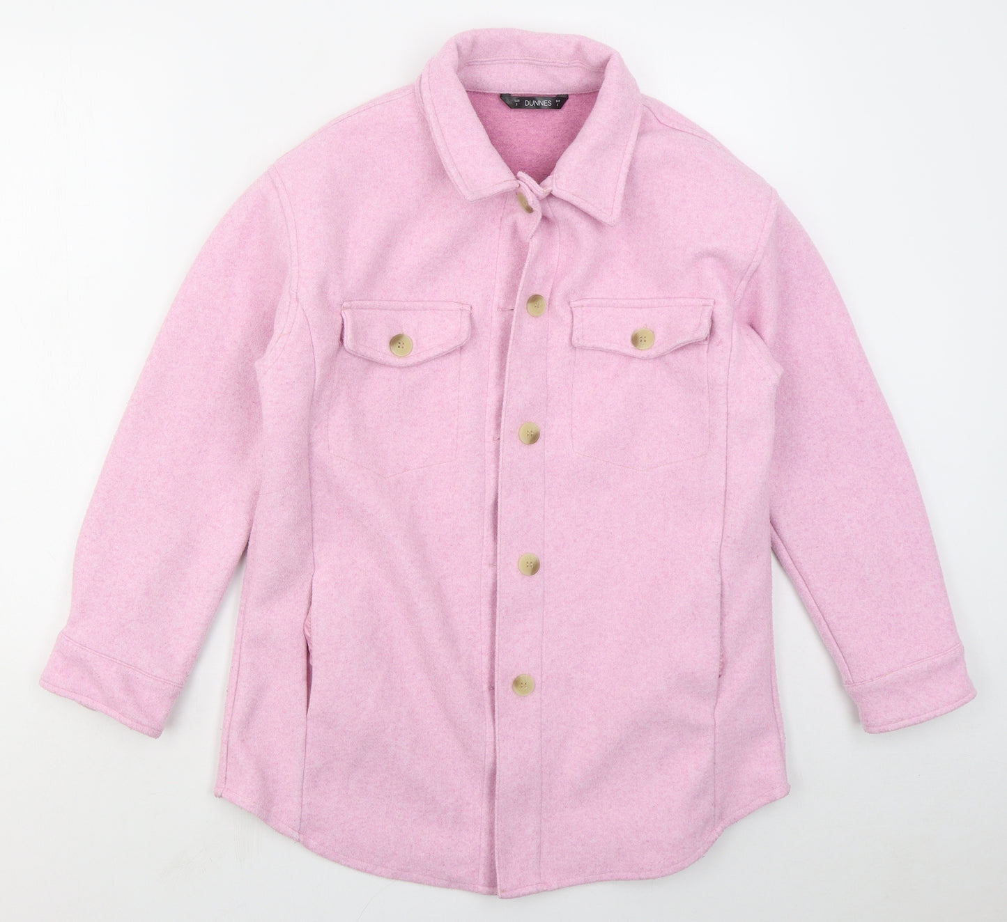 Dunnes Womens Pink   Jacket  Size S  Button