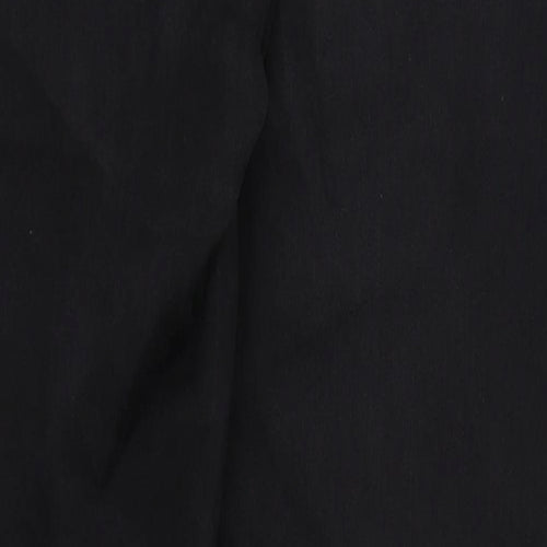 Paper + Stitch Womens Black  Cotton Skinny Jeans Size 30 in L29 in Regular Button