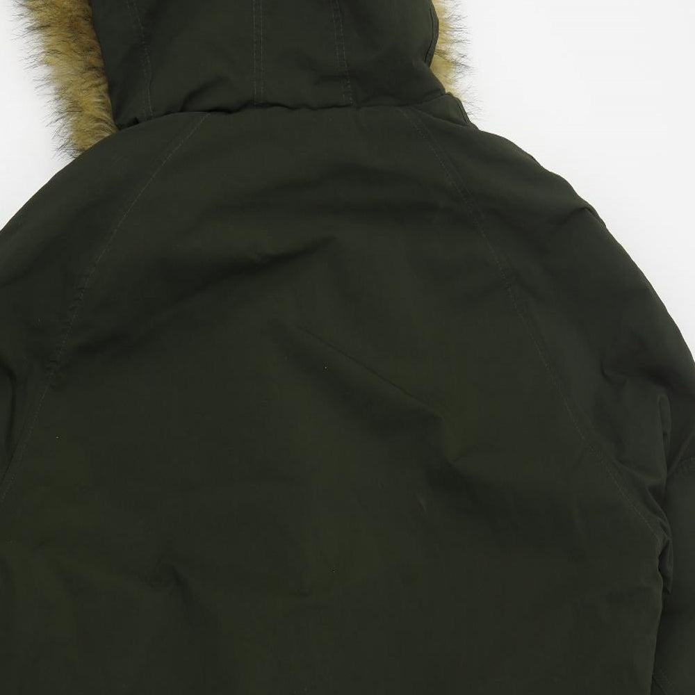 Panmax Mens Green   Parka Coat Size Big 5X  Zip