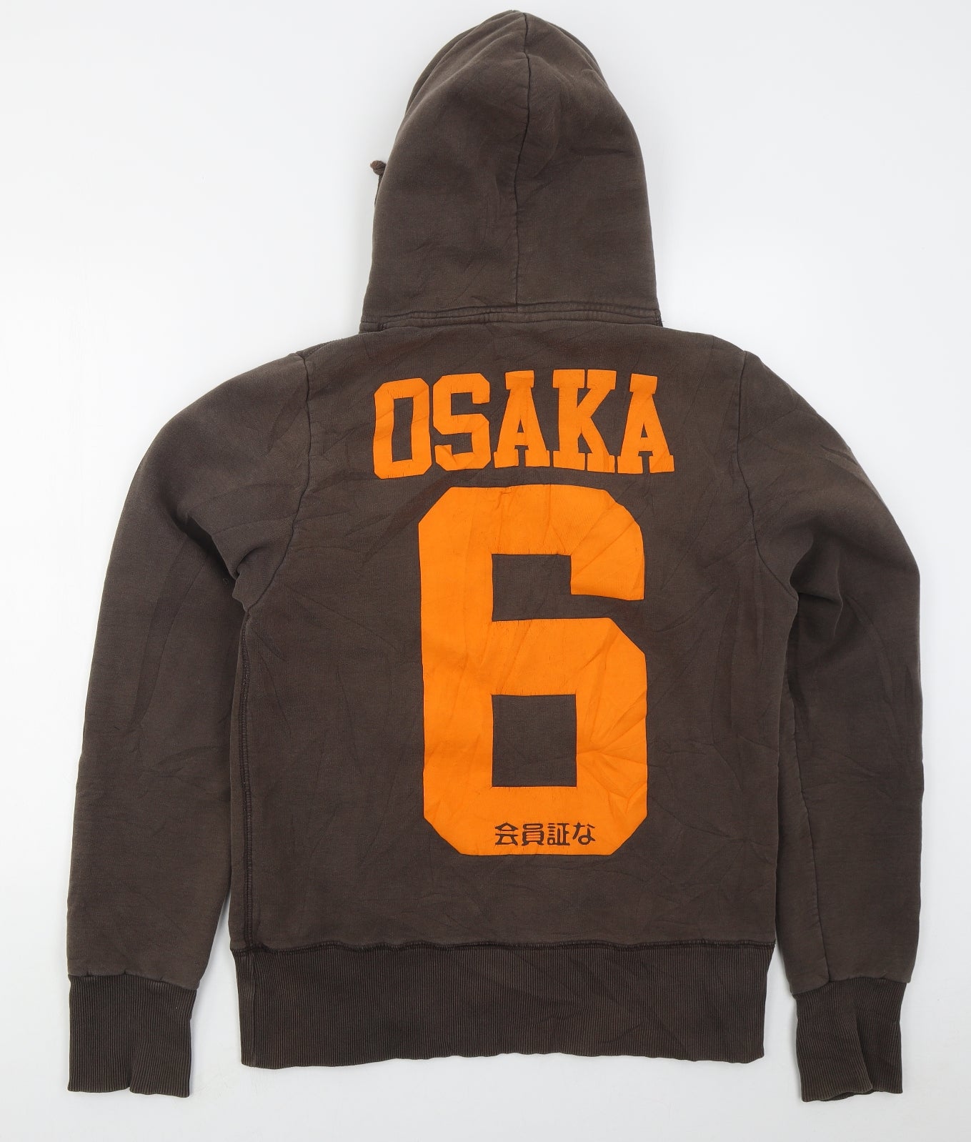 Superdry Mens Purple  Cotton Pullover Hoodie Size L   - Osaka
