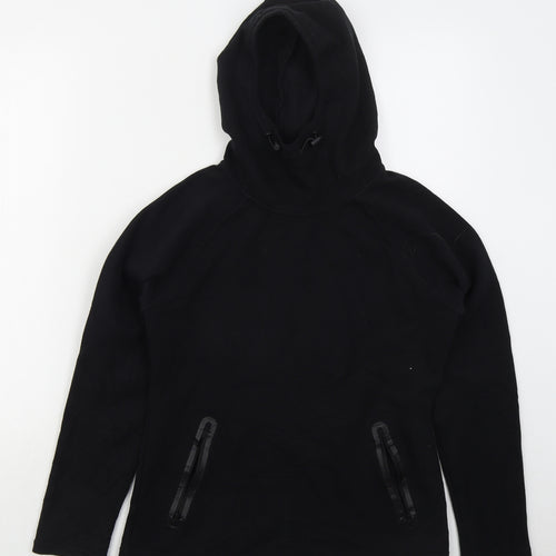 Kyodan Womens Black  Cotton Pullover Hoodie Size S  Pullover