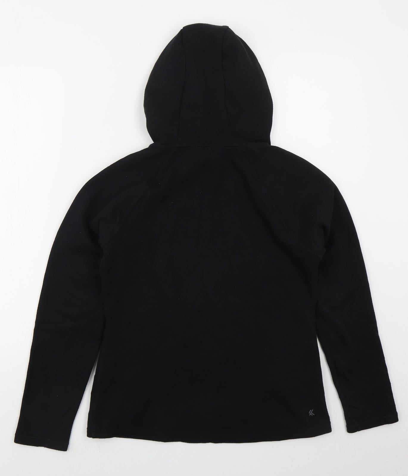 Kyodan Womens Black  Cotton Pullover Hoodie Size S  Pullover