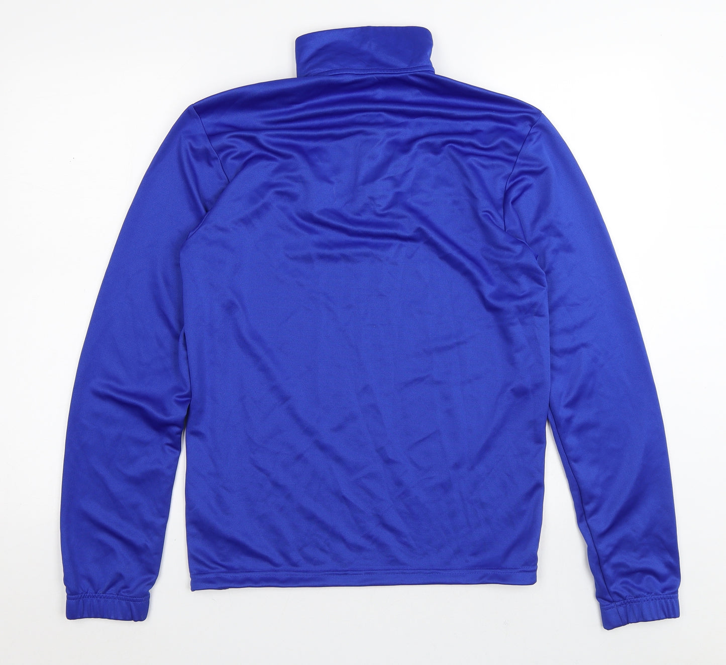 adidas Mens Blue Striped Polyester Pullover Sweatshirt Size XS   - Armagh City FC