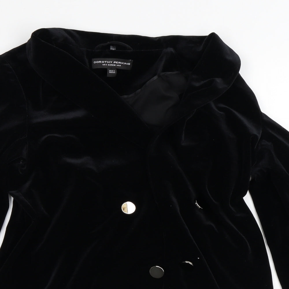 Dorothy Perkins Womens Black   Jacket  Size 8