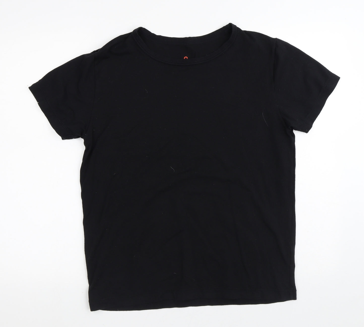 Thermo Layer Mens Black  Polyester  T-Shirt Size S Crew Neck
