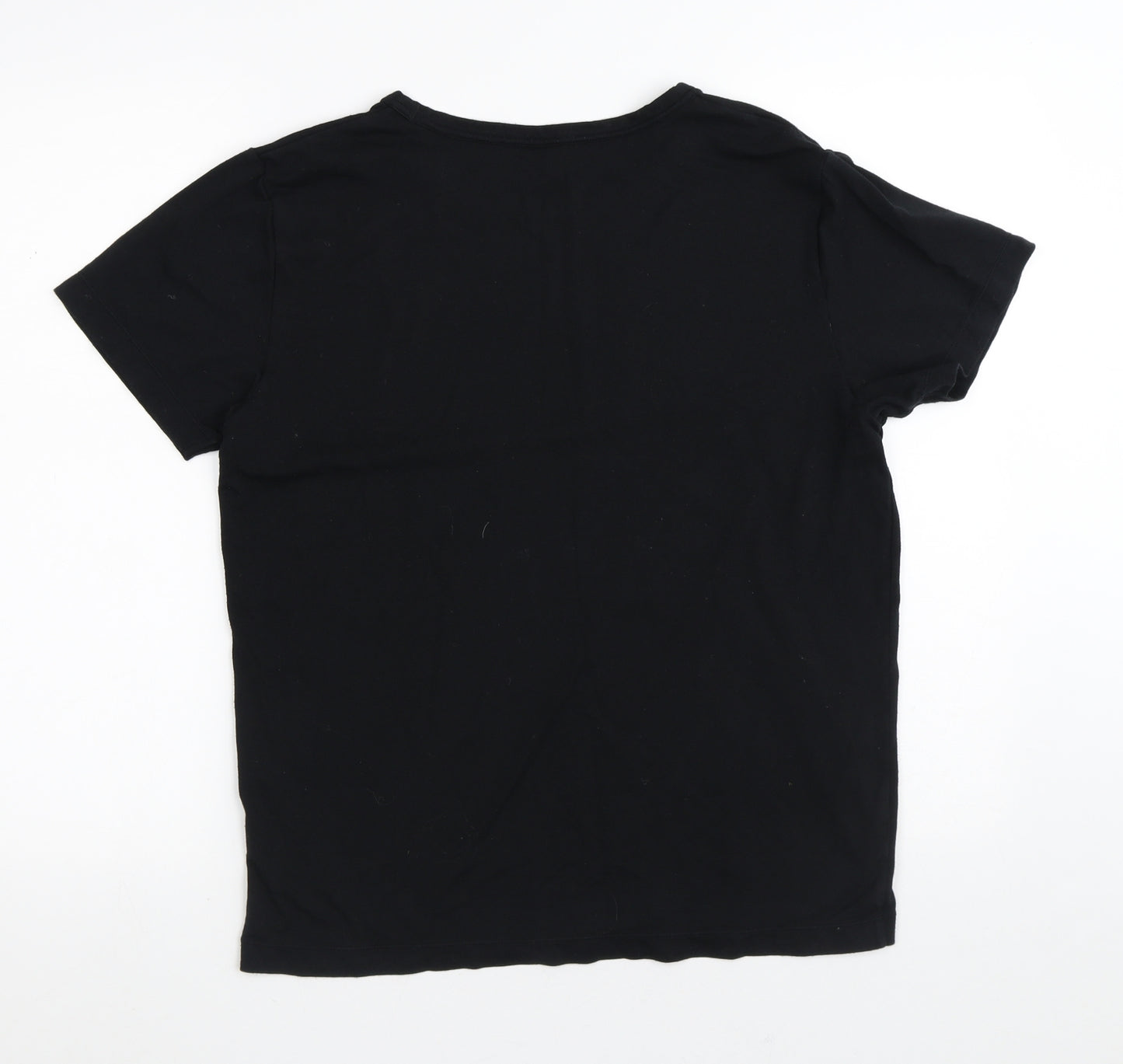 Thermo Layer Mens Black  Polyester  T-Shirt Size S Crew Neck