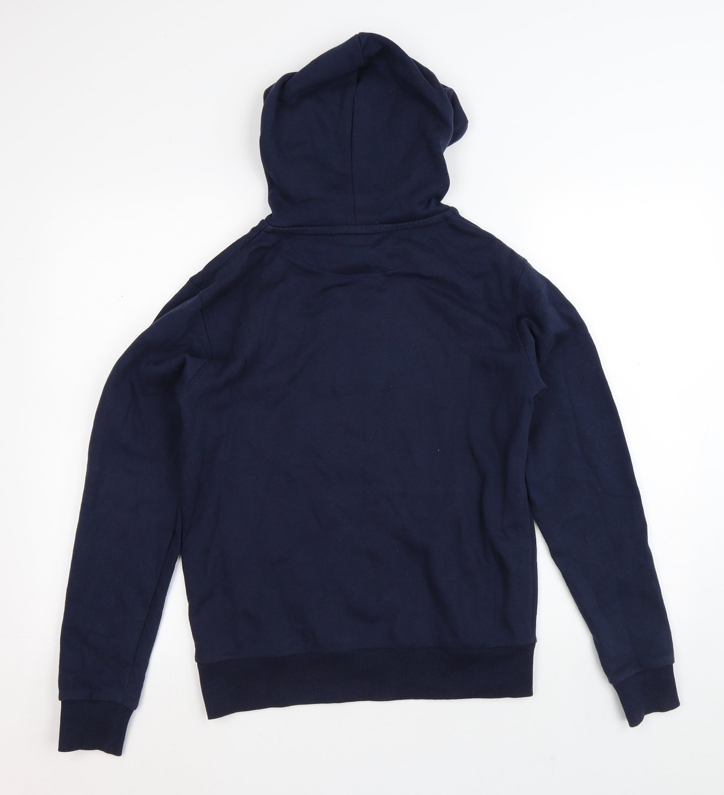 Dunnes Stores Mens Blue  Cotton Pullover Hoodie Size XS