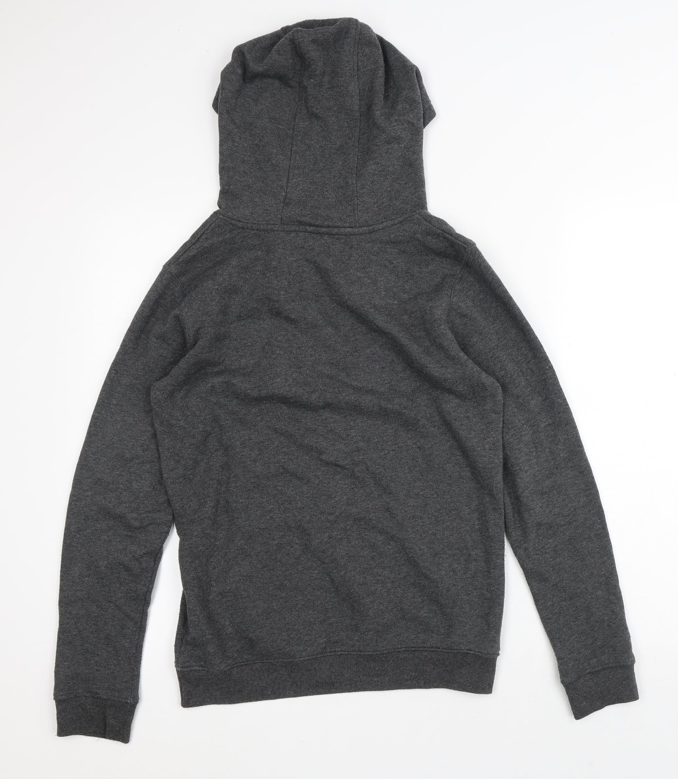 Money Boys Grey  Cotton Pullover Hoodie Size 12-13 Years
