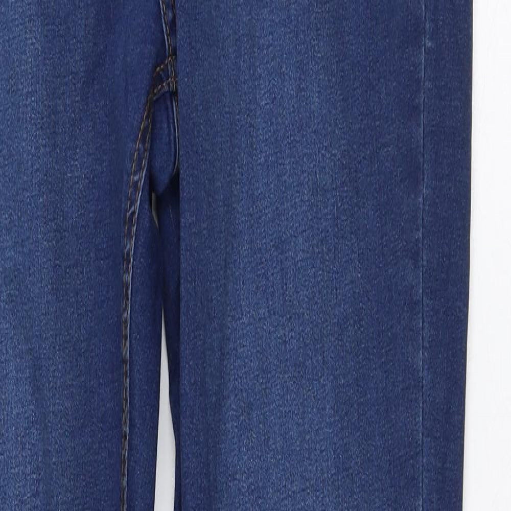 Noisy may Mens Blue  Cotton Tapered Jeans Size 34 in L32 in Regular