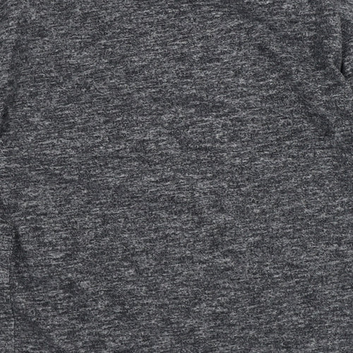 Zara Womens Grey  Cotton Pullover Sweatshirt Size S