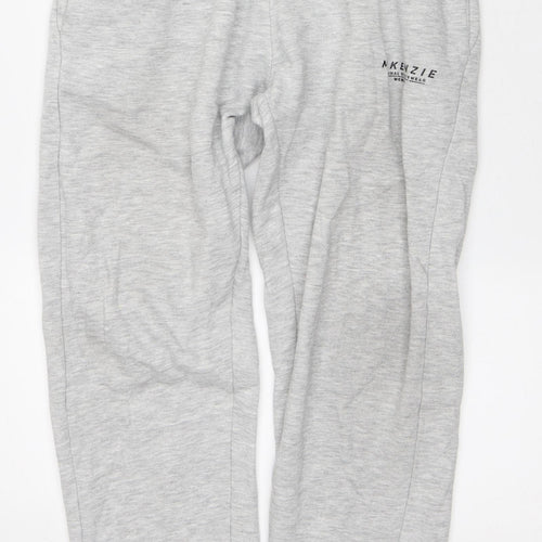 McKenzie Mens Grey  Polyester Sweatpants Trousers Size S L25 in Regular