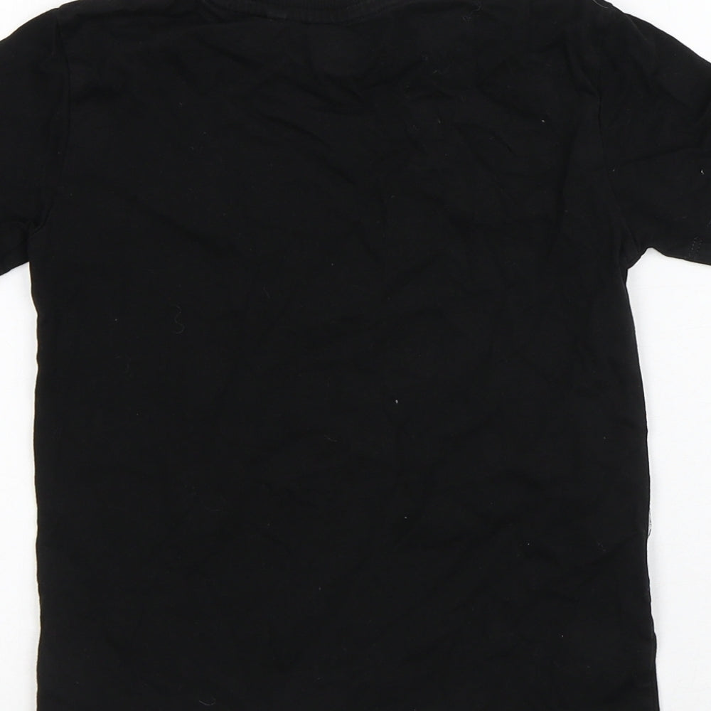 NEXT Boys Black  Cotton Pullover T-Shirt Size 5 Years Crew Neck  - 1960 Raiders