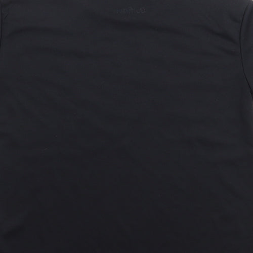 Outfitters Boys Black  Polyester Jersey T-Shirt Size 9-10 Years Crew Neck Pullover