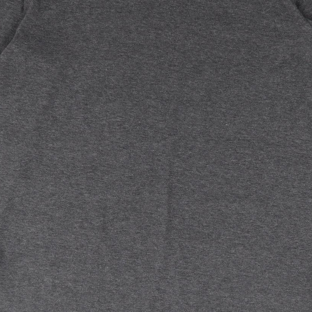 Primark Girls Grey  Polyester Jersey T-Shirt Size 13-14 Years Crew Neck Pullover