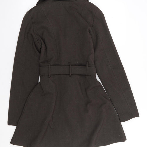 VOV Womens Brown   Jacket Coat Size M  Button