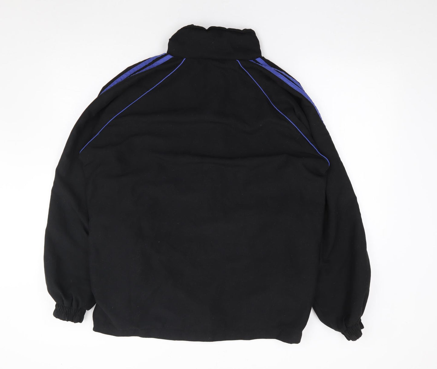 Iblero Mens Black   Jacket Coatigan Size L  Zip