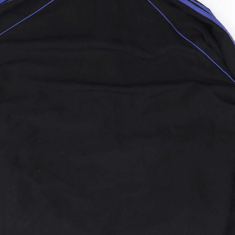 Iblero Mens Black   Jacket Coatigan Size L  Zip