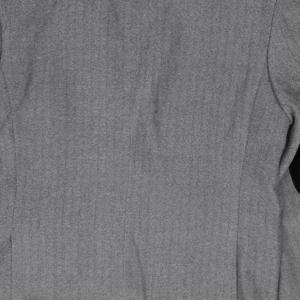 Tokyo Laundry Co Mens Grey  Polyester Jacket Suit Jacket Size 42