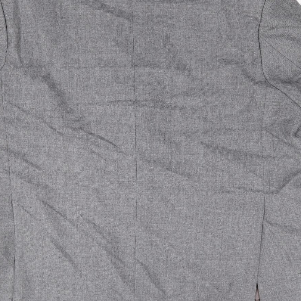 Jar Bone Mens Grey  Wool Jacket Suit Jacket Size 42