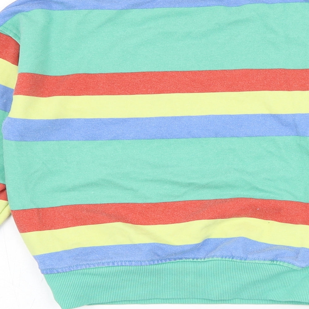 Primark Boys Green Striped Cotton Pullover Sweatshirt Size 4-5 Years  Pullover - Tokyo