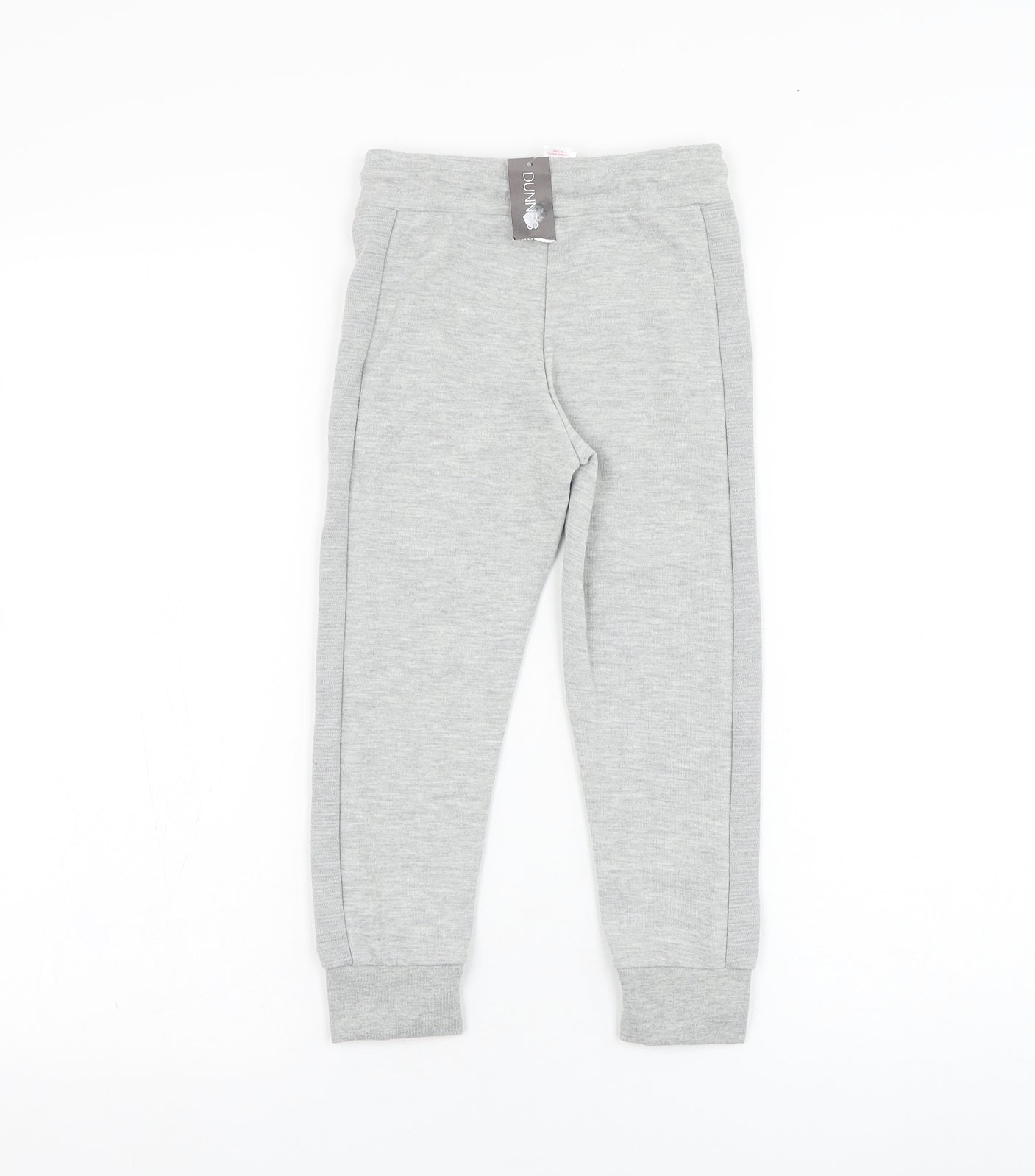 Dunnes Stores Boys Grey  Polyester Jogger Trousers Size 4-5 Years  Regular Pullover
