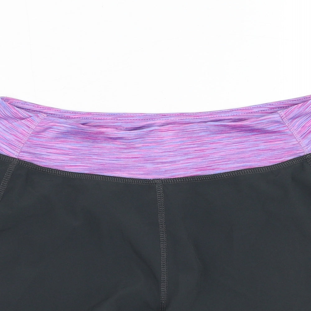 Kyodan Womens Grey  Polyester Athletic Shorts Size M L3 in Regular