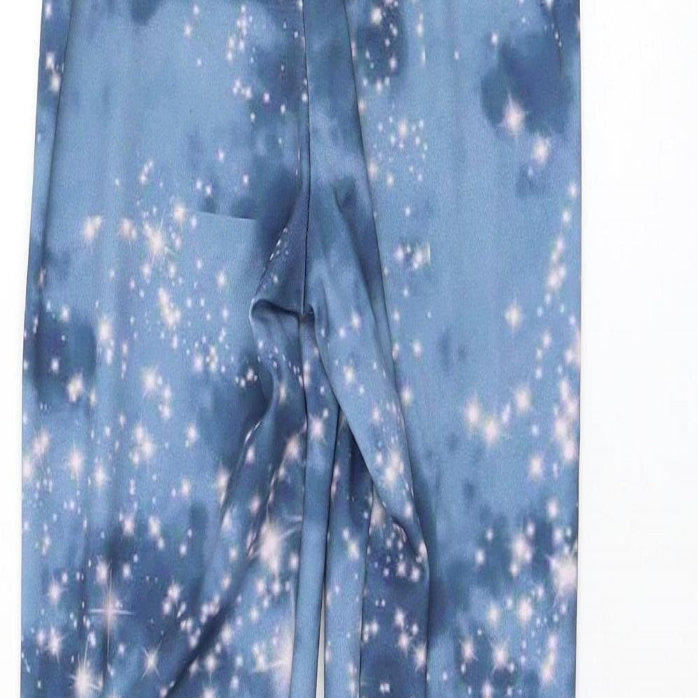 DFND Girls Blue  Polyester Jogger Trousers Size 9-10 Years  Regular Pullover - Star