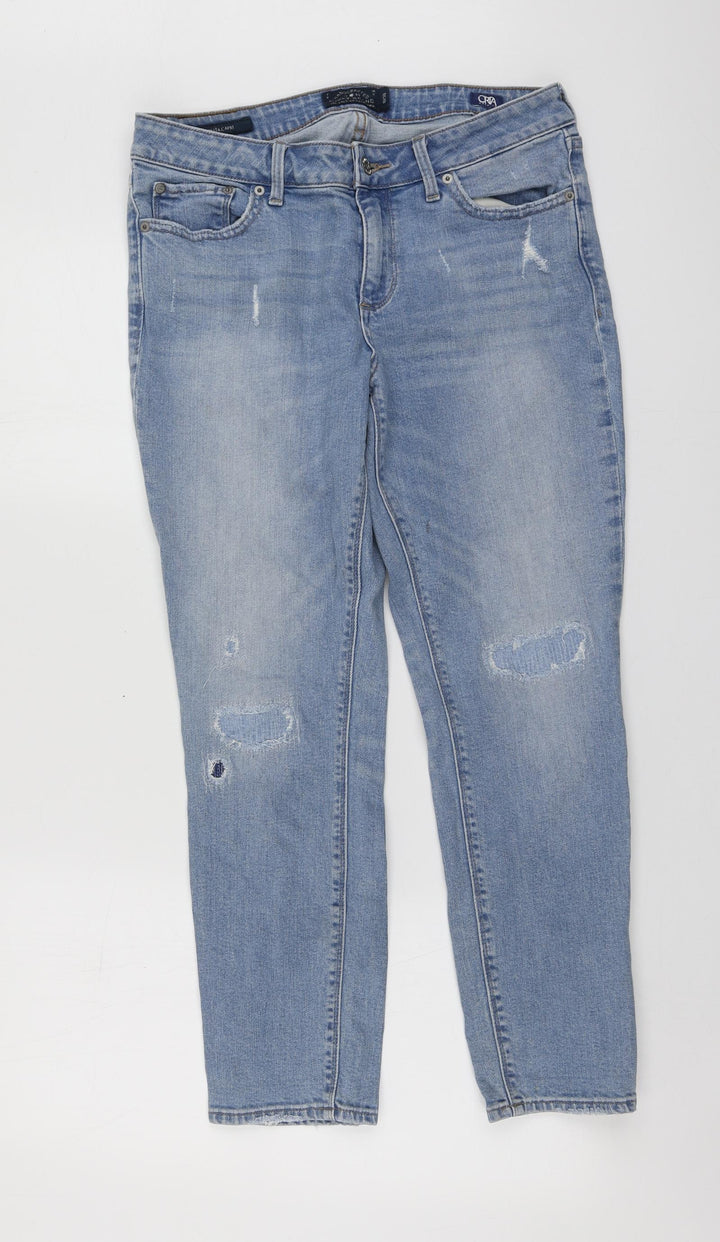 Lucky Brand Womens Blue Cotton Capri Jeans Size 10 L26 in Regular